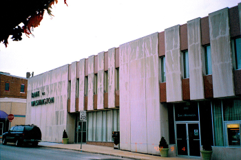 Downtown branch before construction